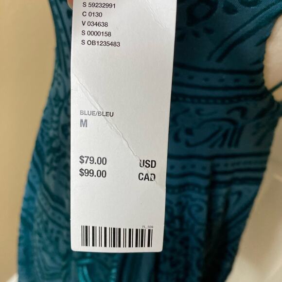 Urban Outfitters Lexi Cowl Neck Velvet Mini Slip Dress Women’s Size Medium NEW - Picture 10 of 11